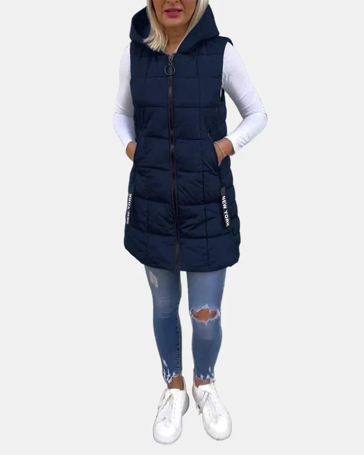 Maeve | Sleeveless Padded Coat