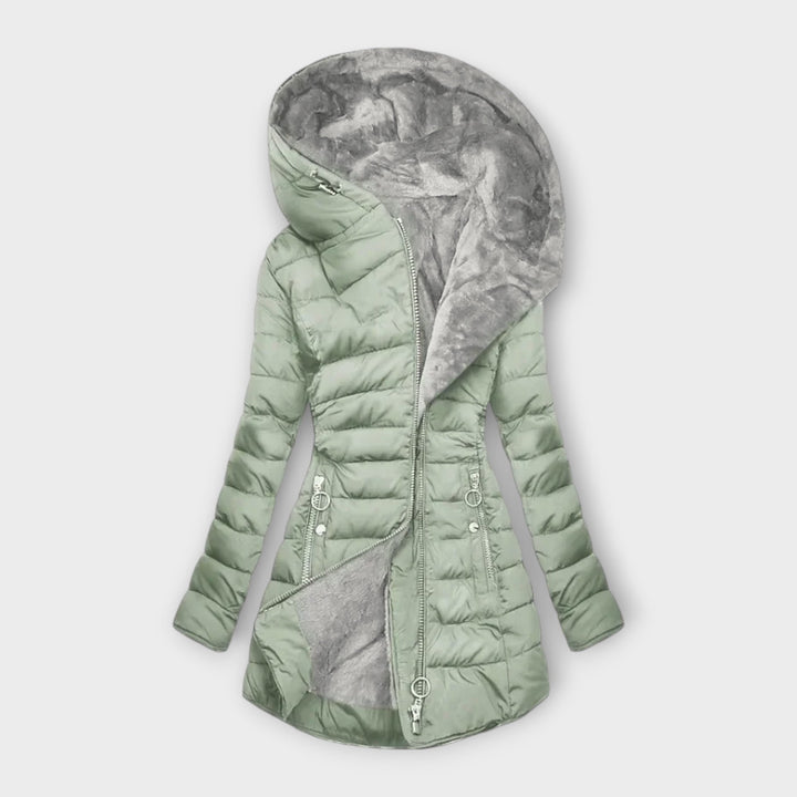 Erica - Warm Winter Coat With Fleece Lining