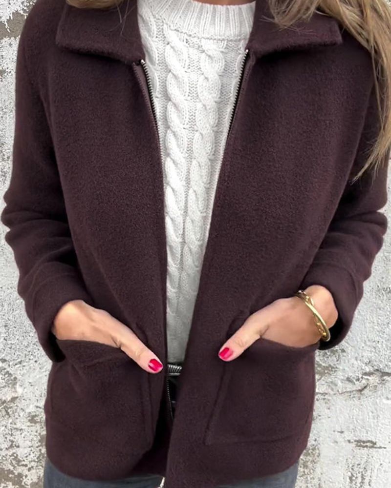 Sophie™ – Soft Fleece Leisure Jacket