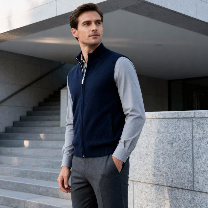 Meridian Cashmere Vest