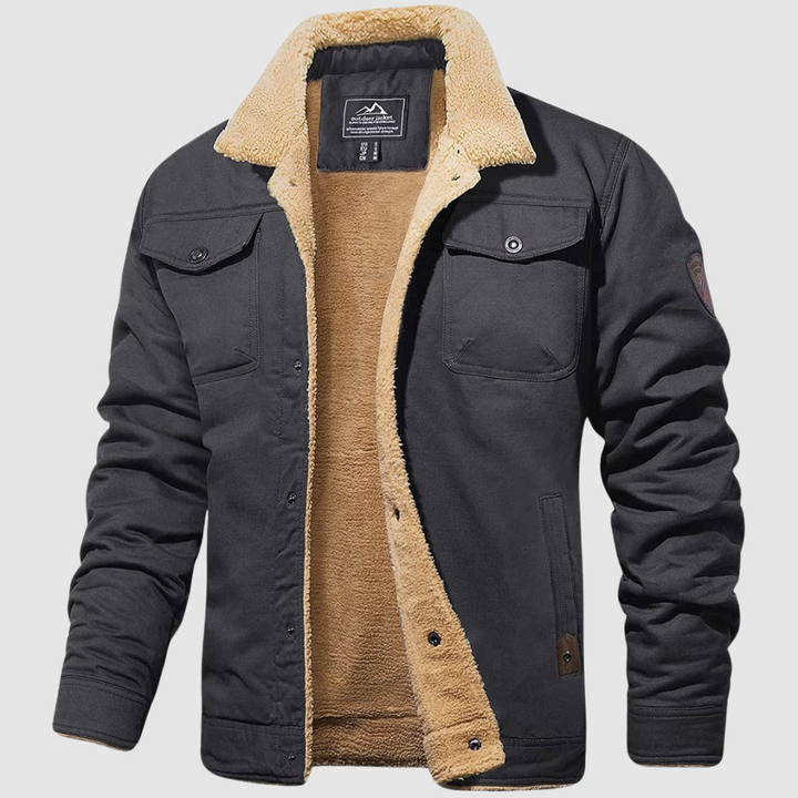 Alan - Men's Thermal Bomber Jacket