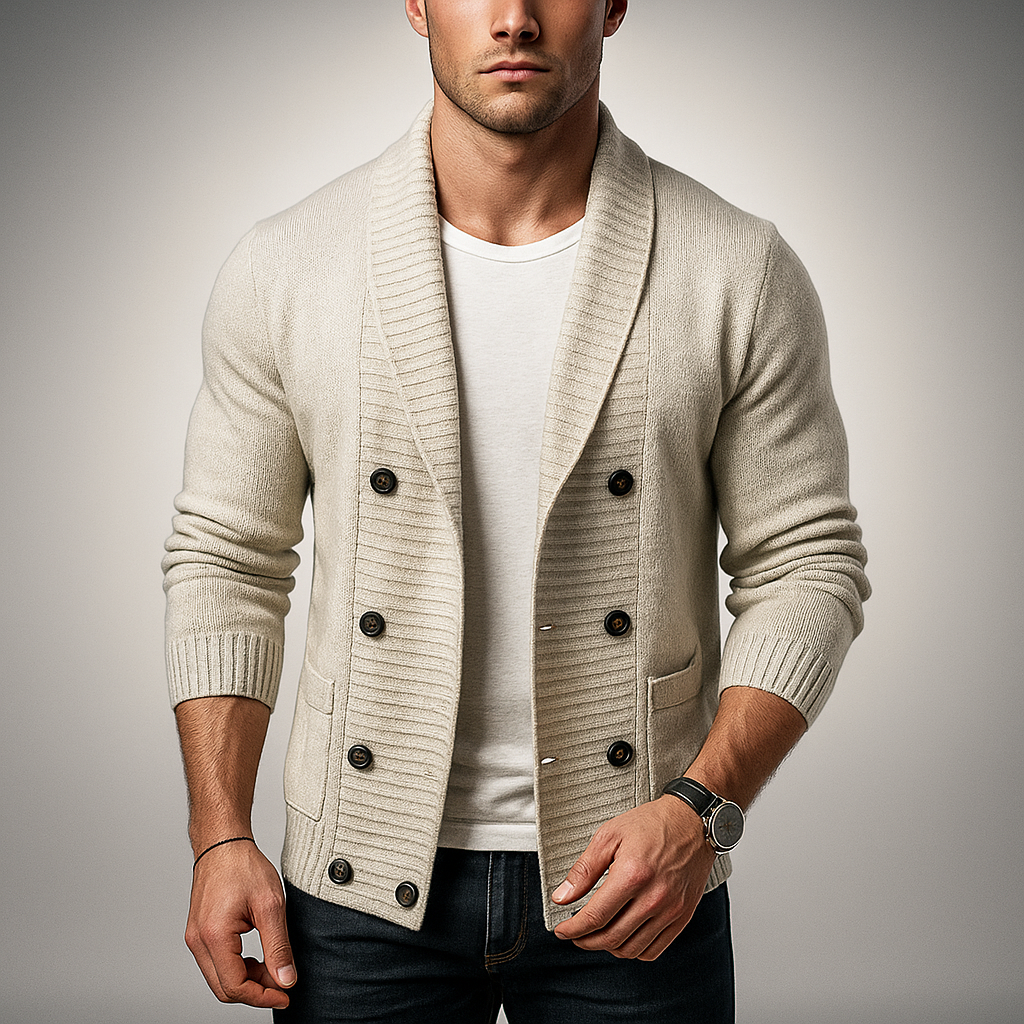 Geneva Double-Breasted Cardigan