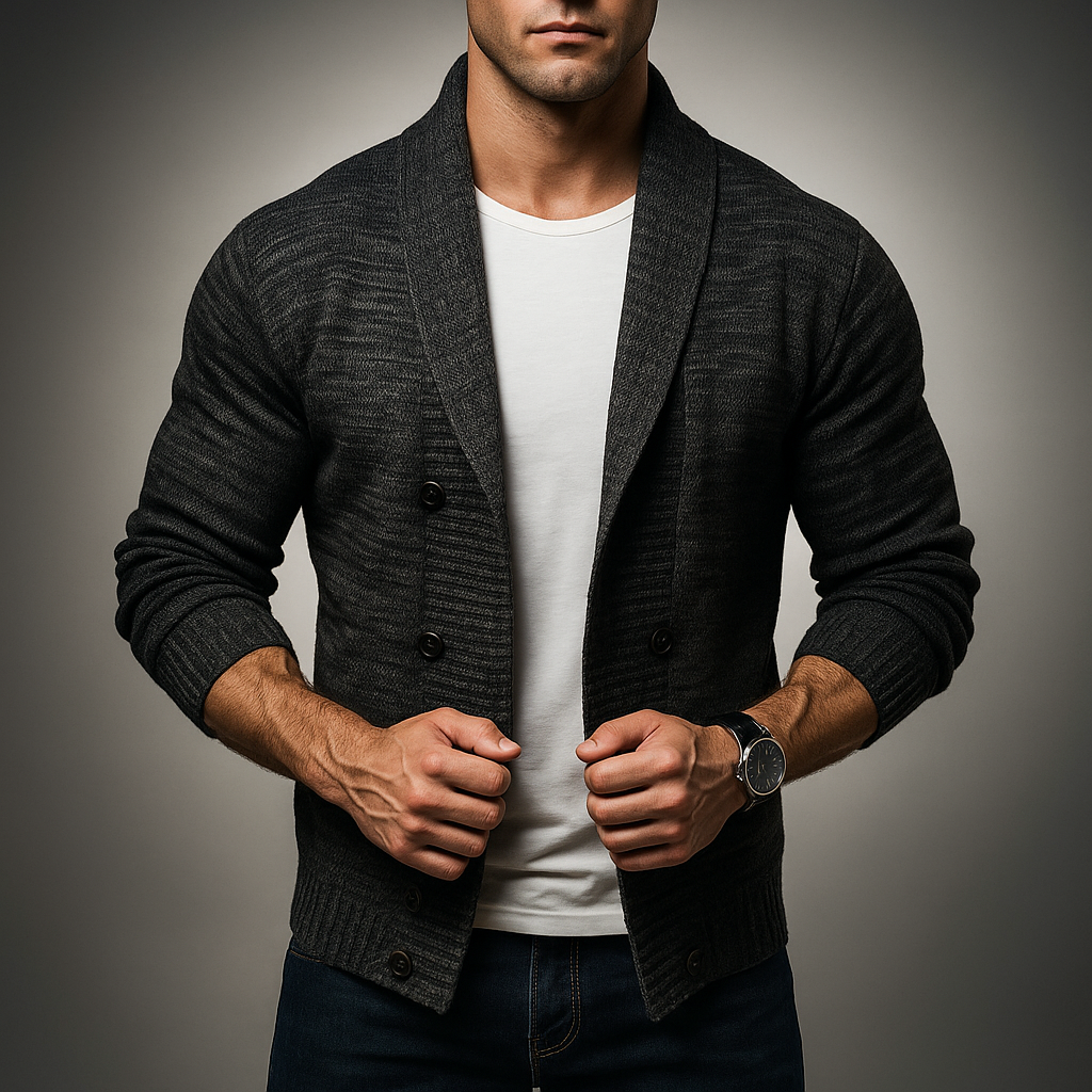 Geneva Double-Breasted Cardigan