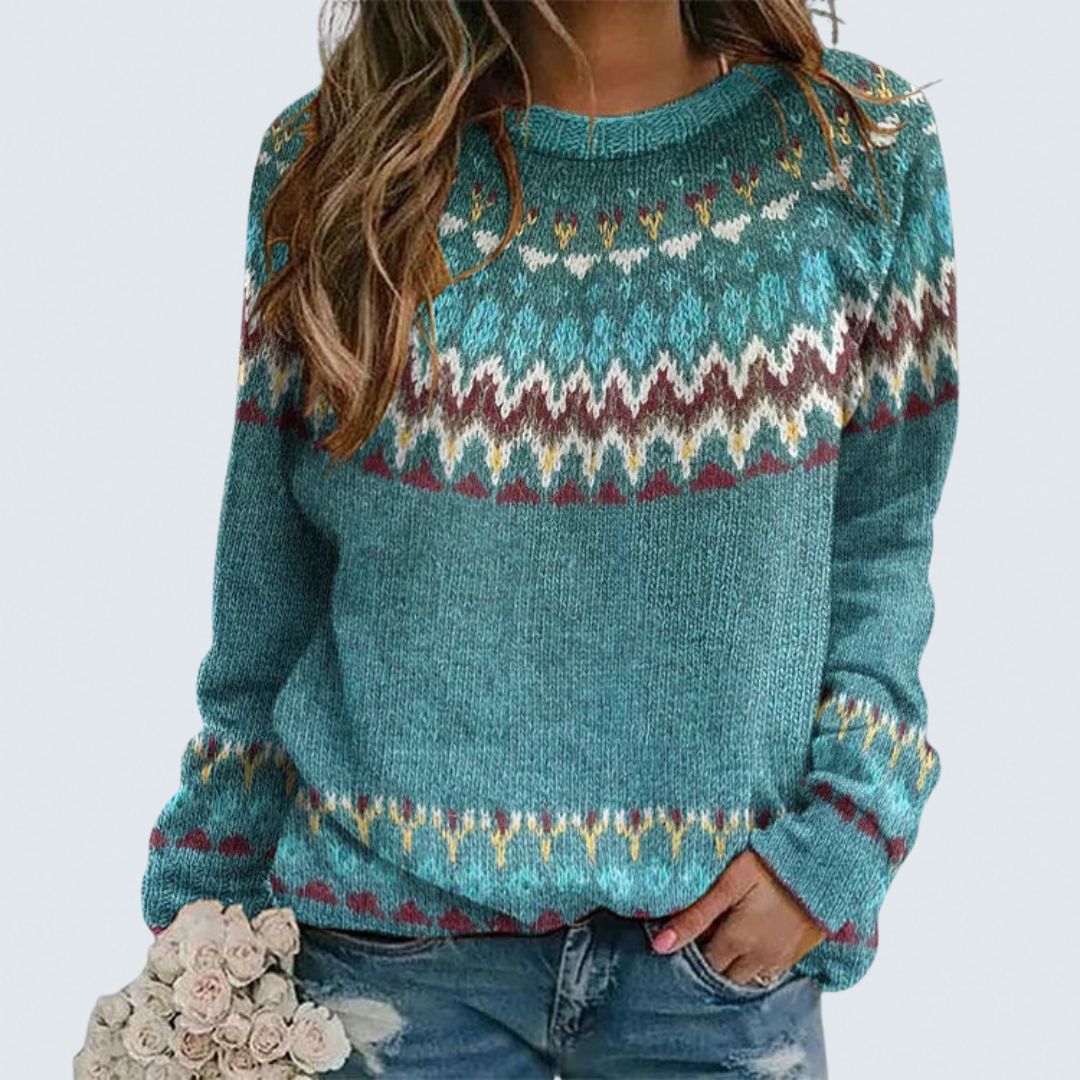 Peyton | Retro Sweater