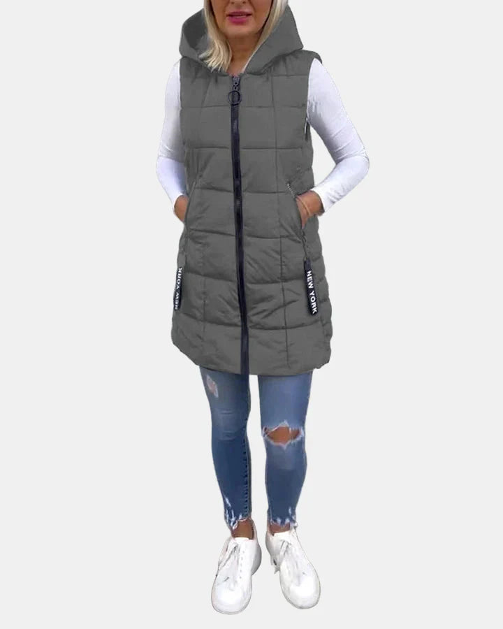 Maeve | Sleeveless Padded Coat