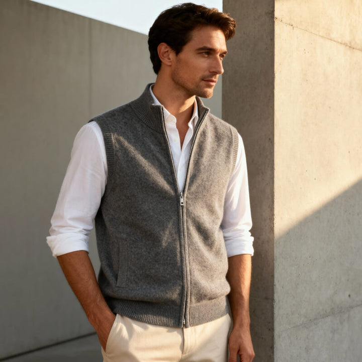 Meridian Cashmere Vest