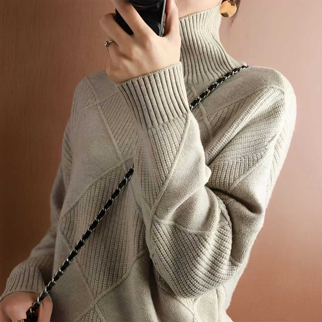 Dahlia | Cozy Lotus Sweater