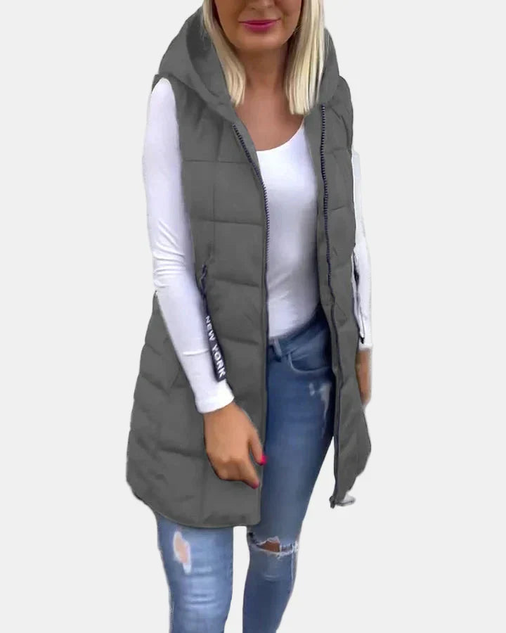 Maeve | Sleeveless Padded Coat