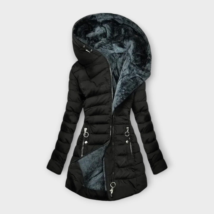 Erica - Warm Winter Coat With Fleece Lining