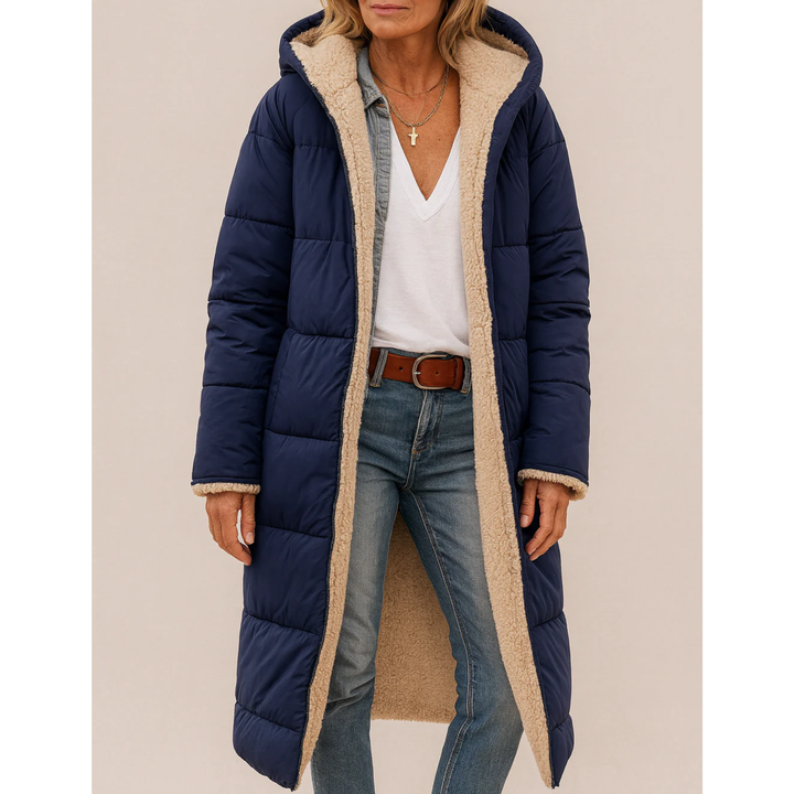 Ingeborg | Long Fleece-Lined Coat