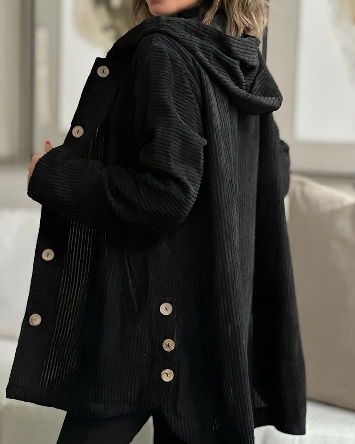 The Canadiva™ Corduroy Coat – Soft, Warm & Effortlessly Chic