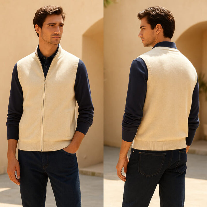 Meridian Cashmere Vest