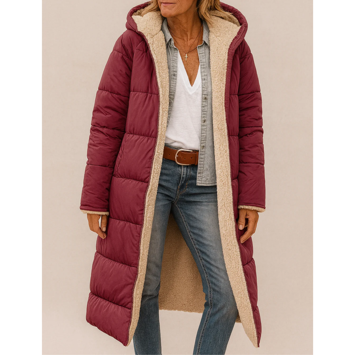 Ingeborg | Long Fleece-Lined Coat