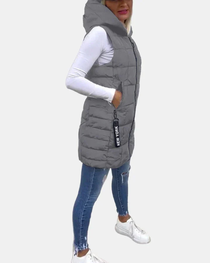 Maeve | Sleeveless Padded Coat