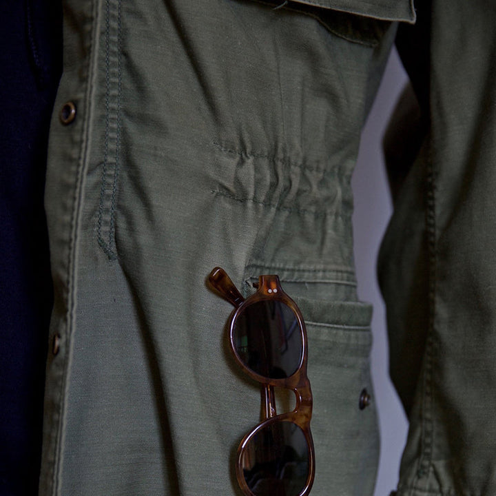 Adrian™ - Hooded Field Jacket with Multi-Pockets and Adjustable Drawstring