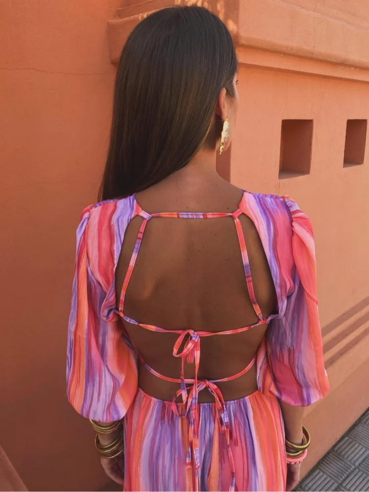 Allegra™ | Backless Maxi Dress