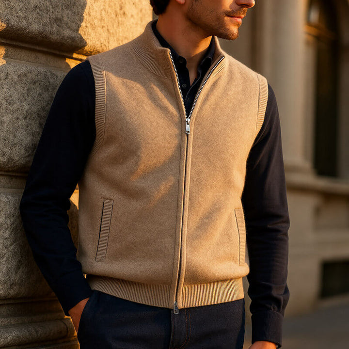 Meridian Cashmere Vest
