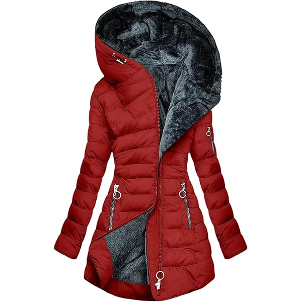 Erica - Warm Winter Coat With Fleece Lining