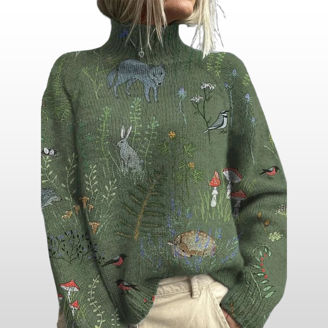 Warm and Elegant Turtleneck Sweater