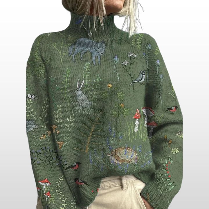Warm and Elegant Turtleneck Sweater