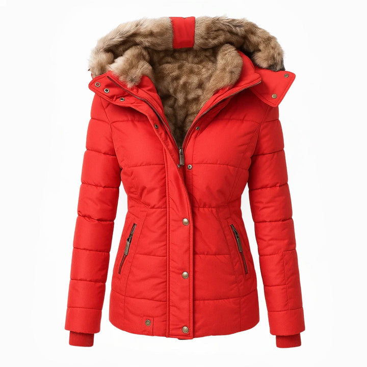 Anna - Luxe Winter Coat with Plush Fur Lining