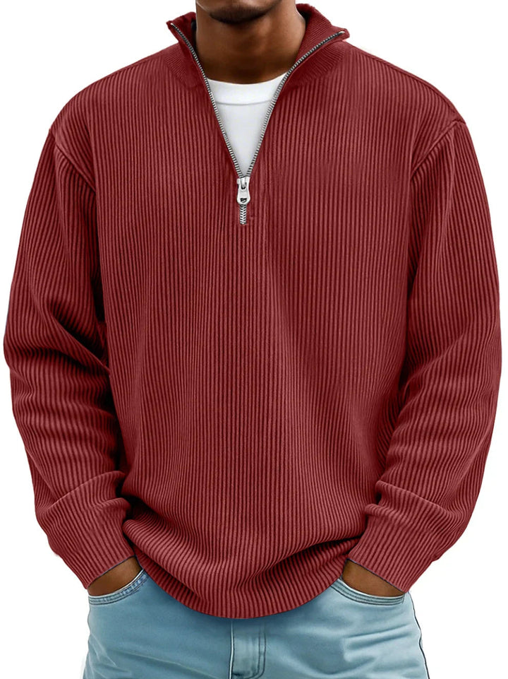 Julian - Trendy and Stylish Half-Zip Sweater for Men