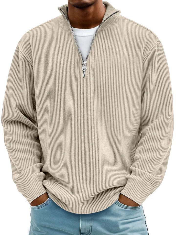 Julian - Trendy and Stylish Half-Zip Sweater for Men