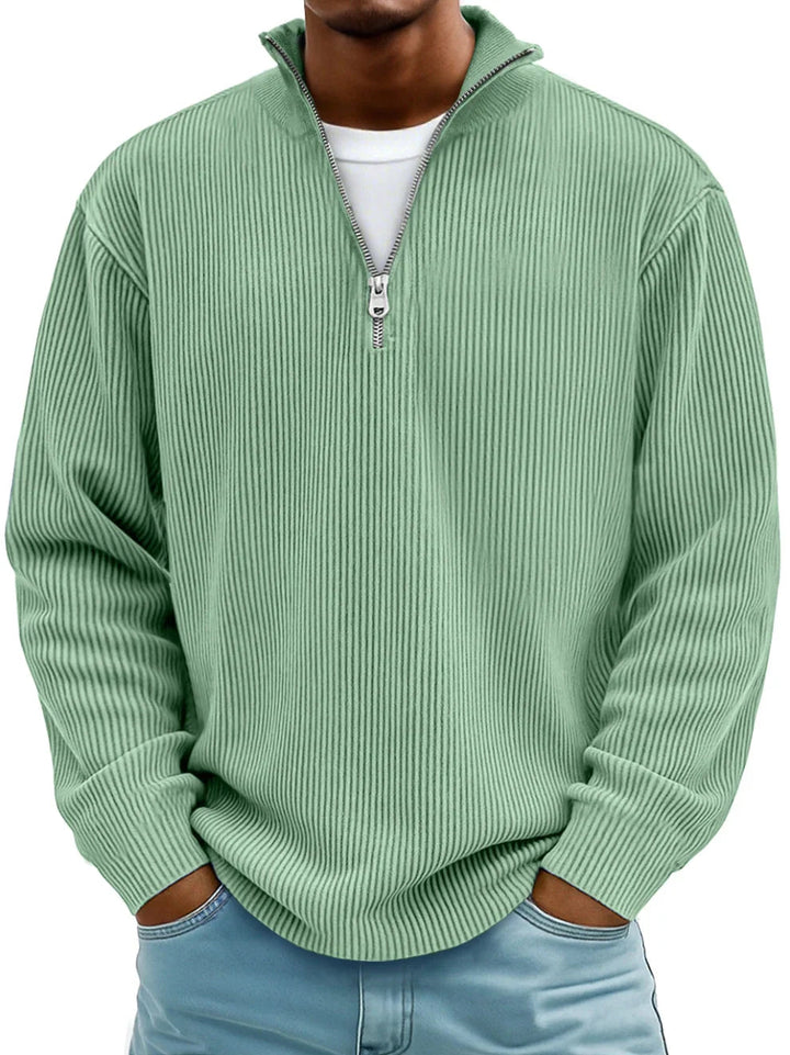 Julian - Trendy and Stylish Half-Zip Sweater for Men