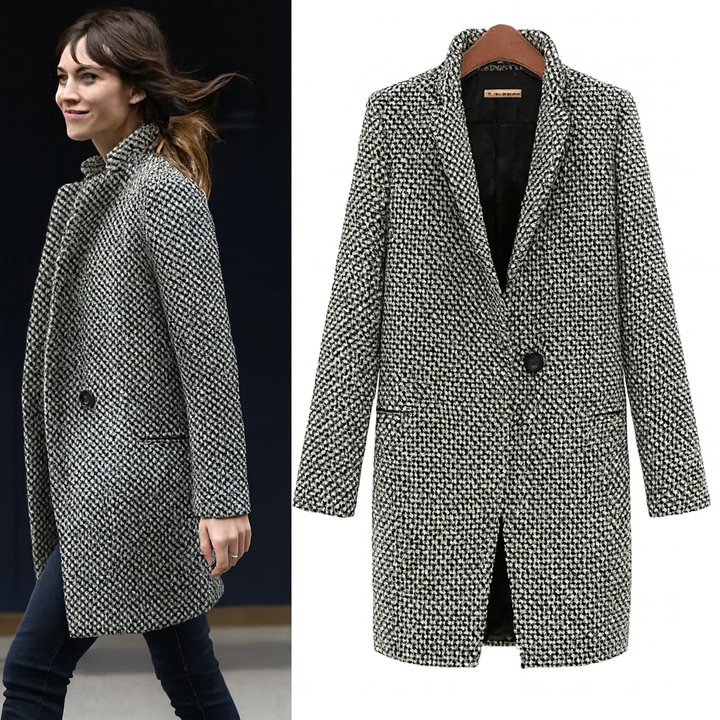 The Noelle™ Wool-Blend Coat