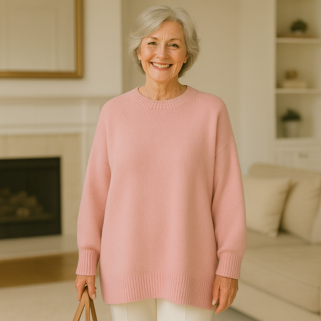 Livia I oversized poncho-sweater