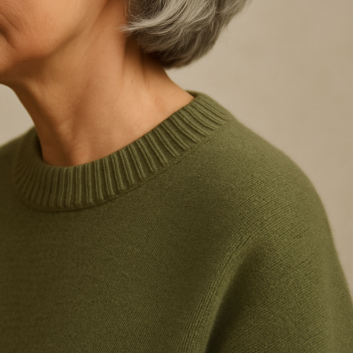 Livia I oversized poncho-sweater