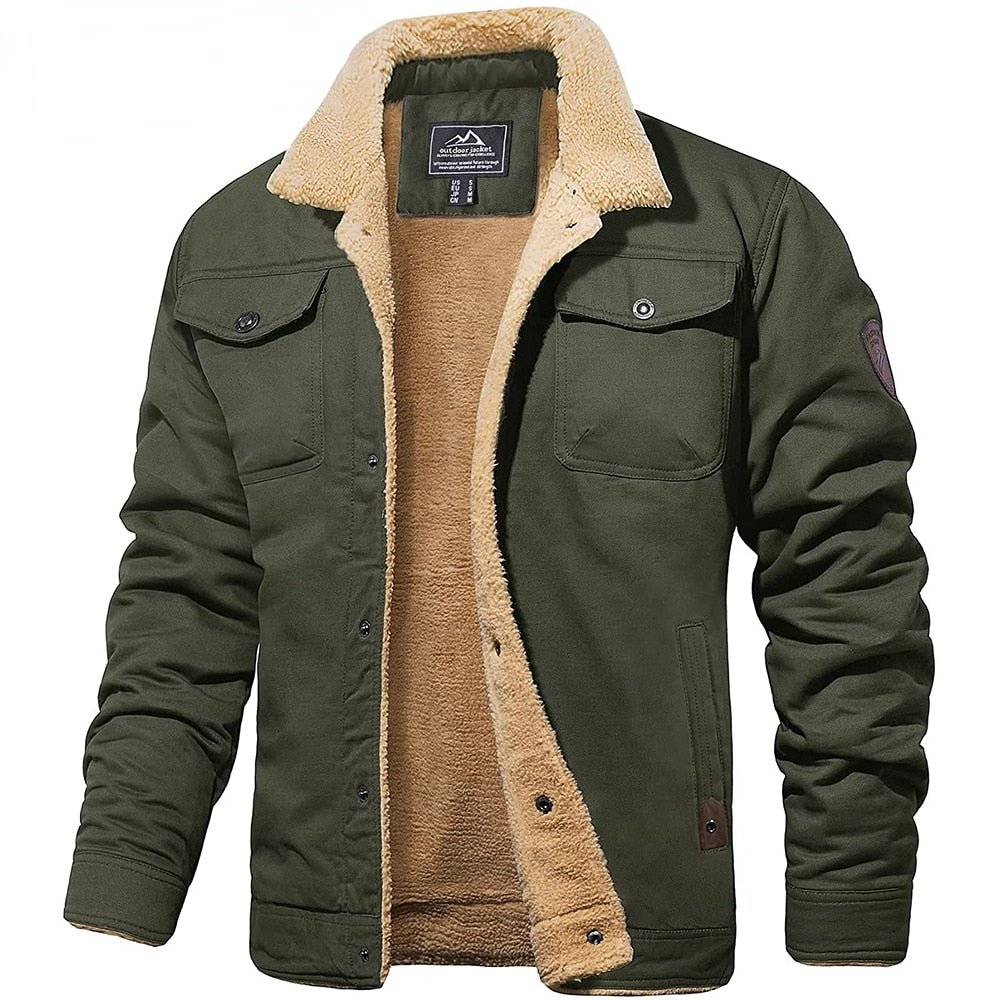 Alan - Men's Thermal Bomber Jacket