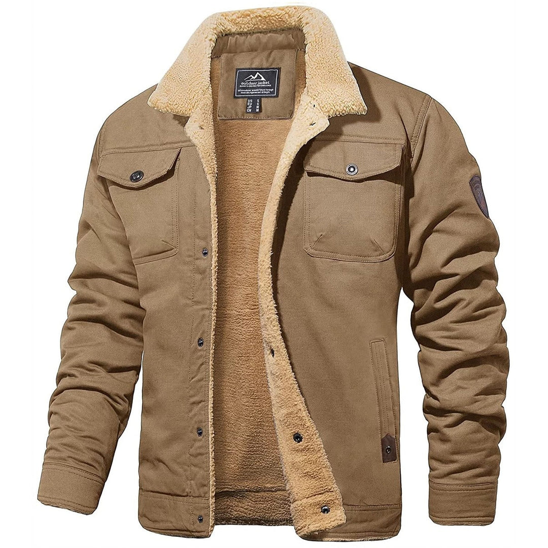Alan - Men's Thermal Bomber Jacket