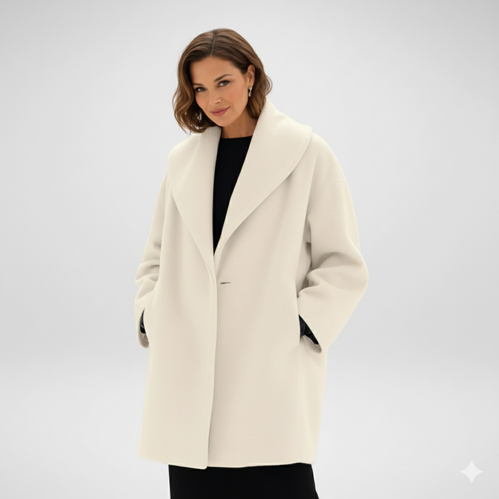 Wool Blend Elegance Coat