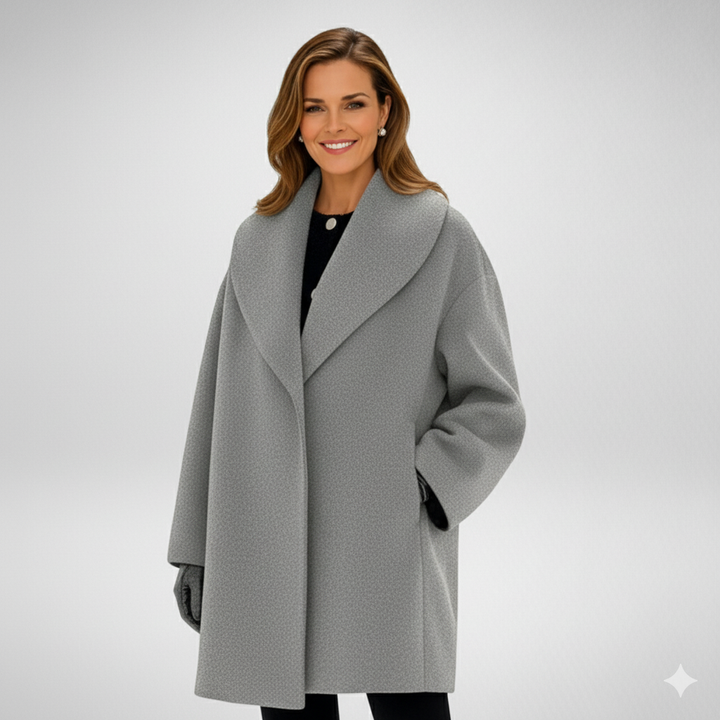 Wool Blend Elegance Coat