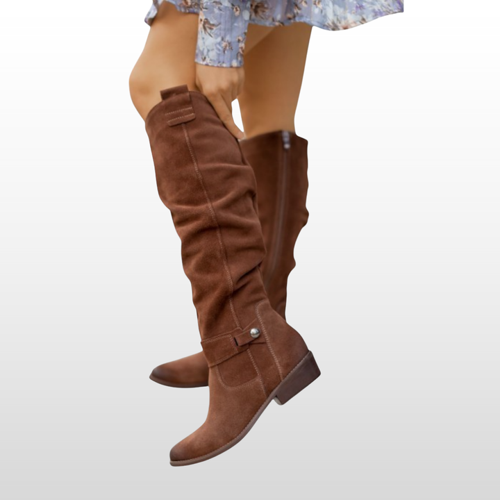 Valenne Retro-Inspired Orthopedic High Boots