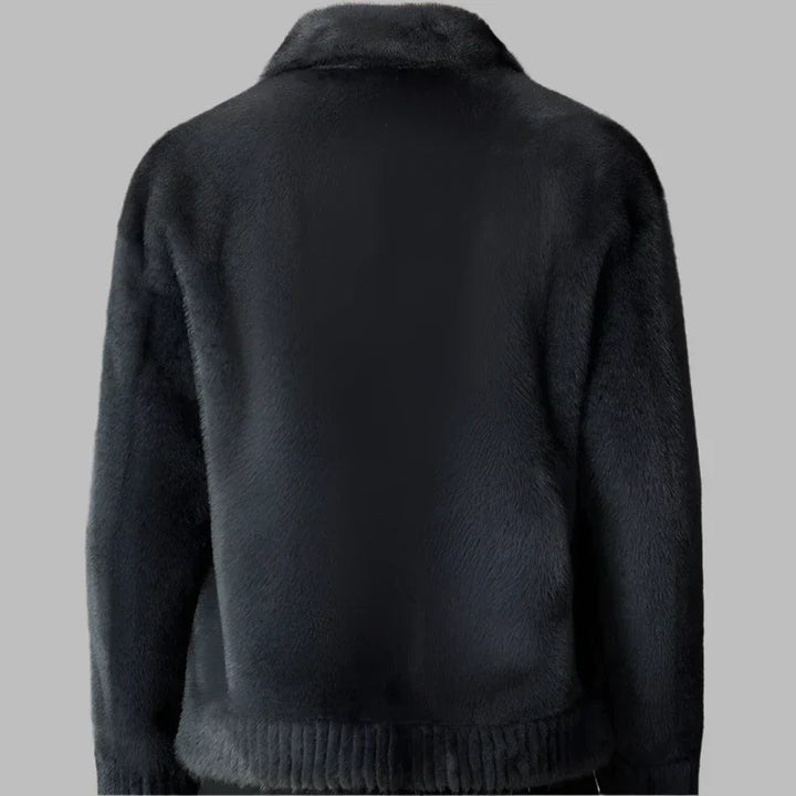 Aldéric - Men's Elegant Faux Fur Parka Coat