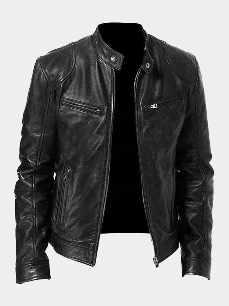 Lenoir - Casual leather jacket