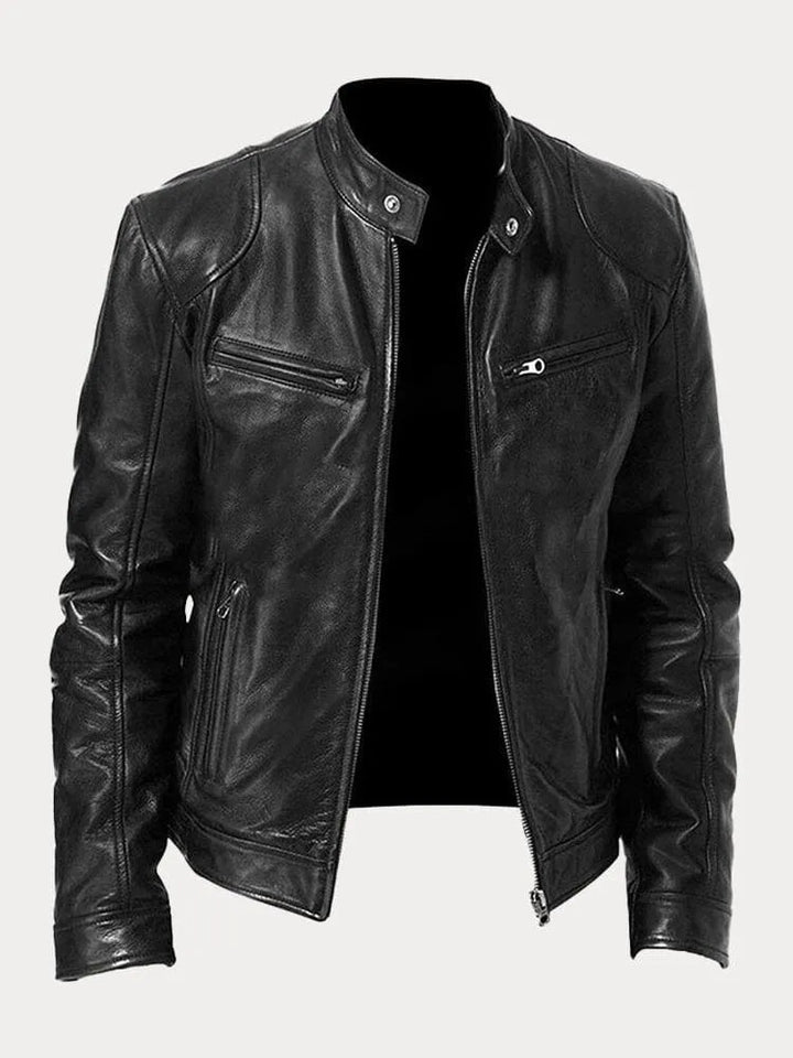 Lenoir - Casual leather jacket