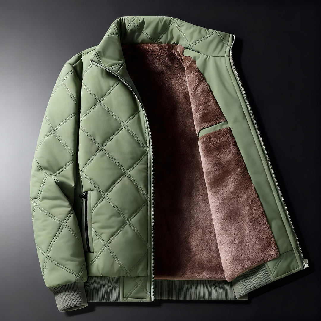 Elliot - Men's Quilted Fleece Jacket