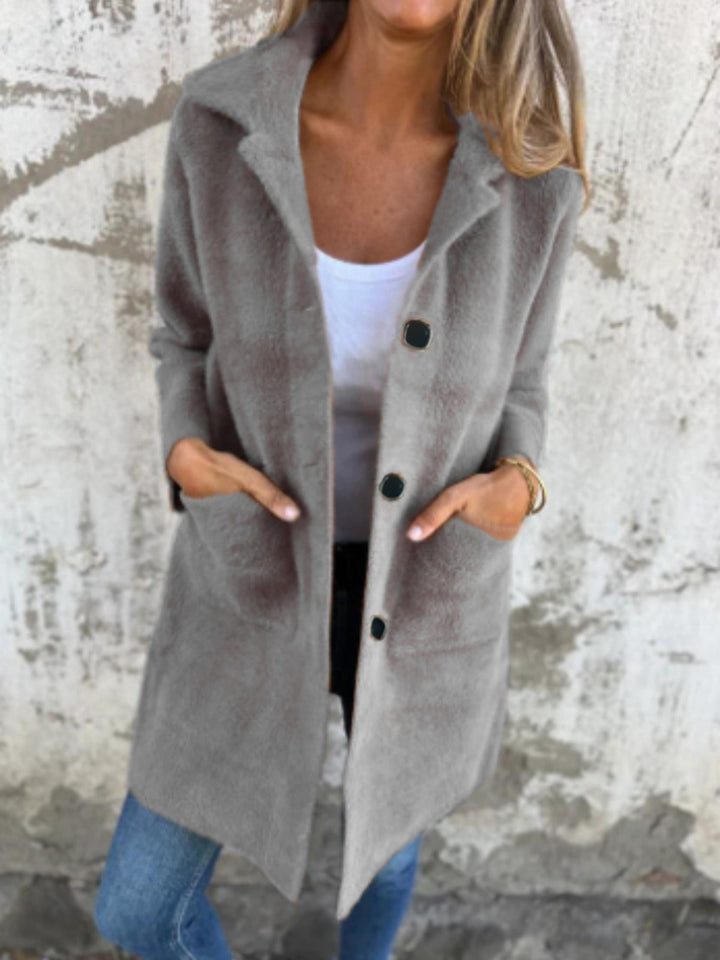 Marce™ | Elegant Textured Coat