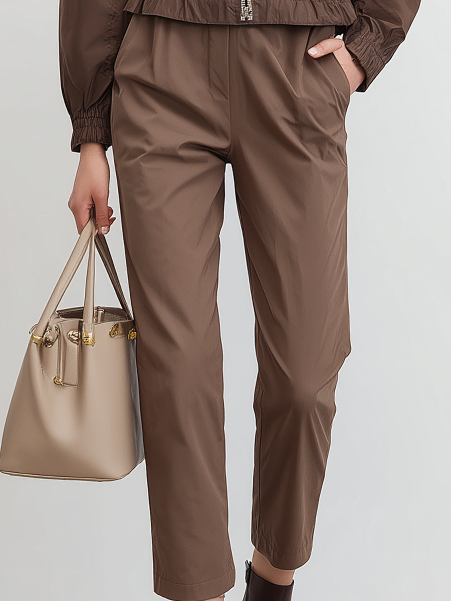 Belted Brown Nylon Utility Set