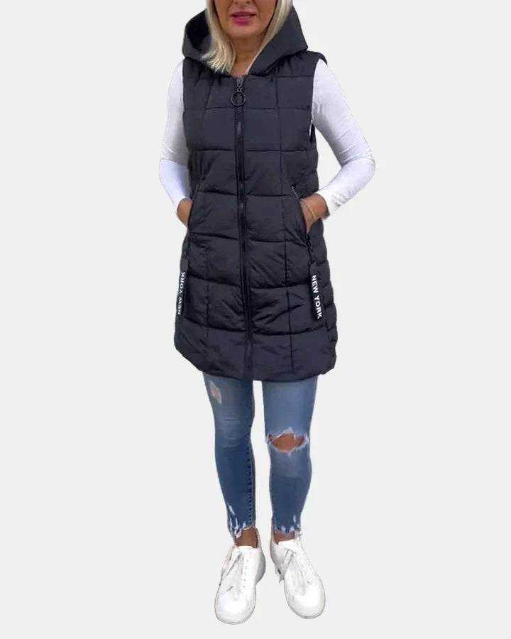 Maeve | Sleeveless Padded Coat