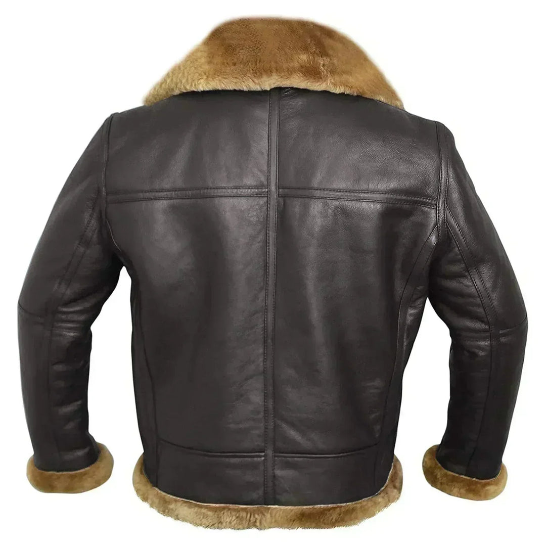 Stefan - Premium Style Genuine Lambskin Leather Jacket