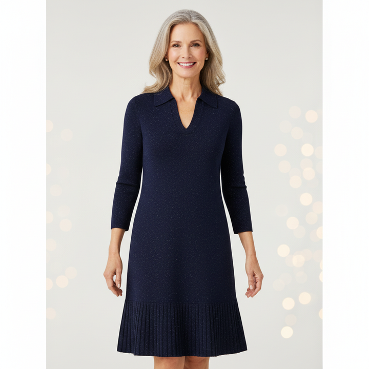 Seraphina | Cozy Holiday Knit Dress
