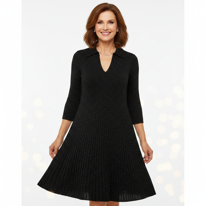 Seraphina | Cozy Holiday Knit Dress