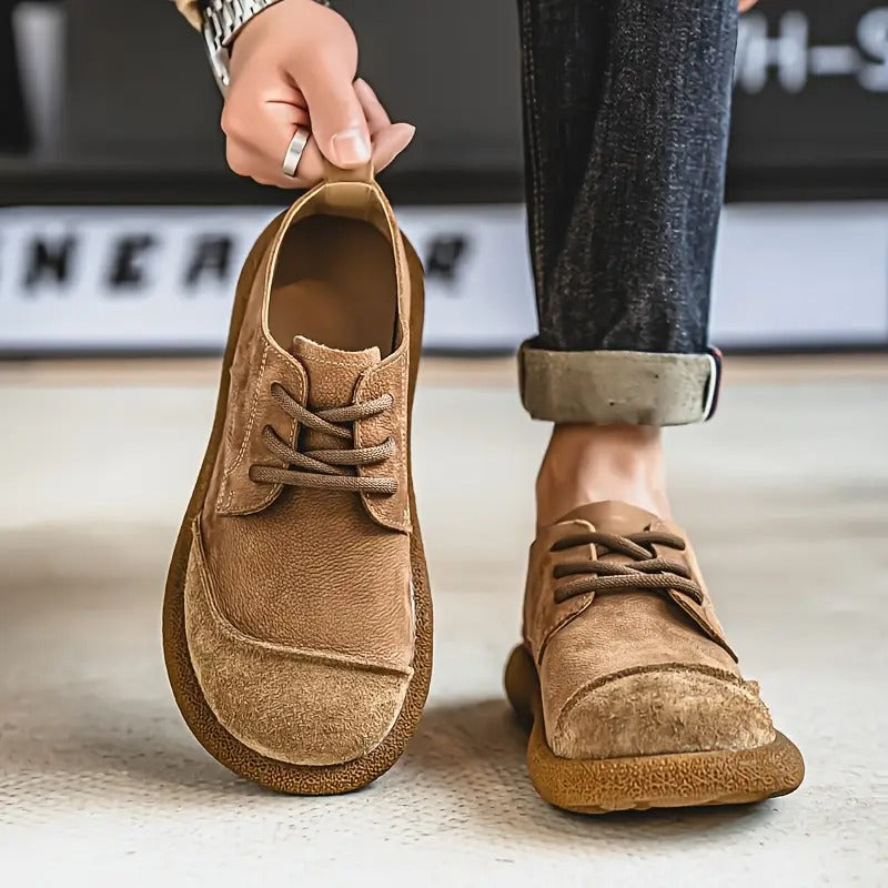 William - Men's orthopedic leather shoes