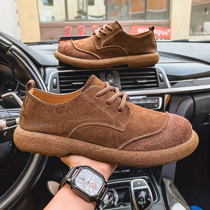 William - Men's orthopedic leather shoes