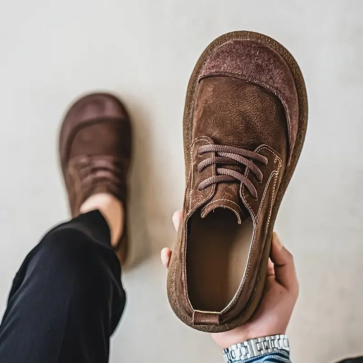 William - Men's orthopedic leather shoes