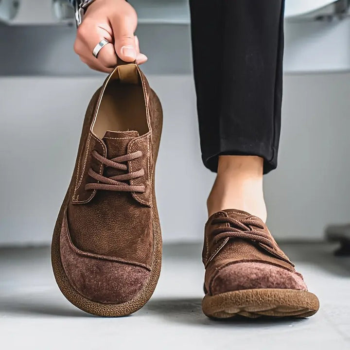 William - Men's orthopedic leather shoes